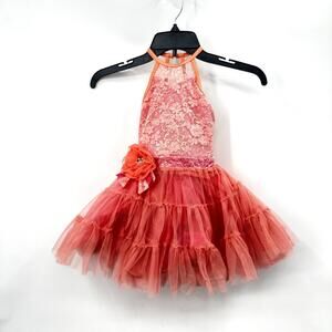 Weissman Showtime 15368 If You Can Dream Petal Tutu Ballet Dress XSC 4/5